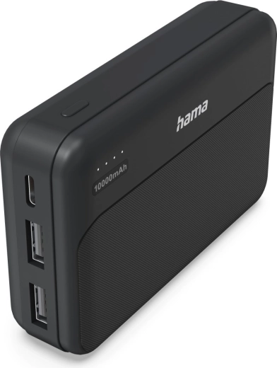 Hama Power Pack Pocket 10 външна батерия 10 000 mAh антрацит (2× USB-A)