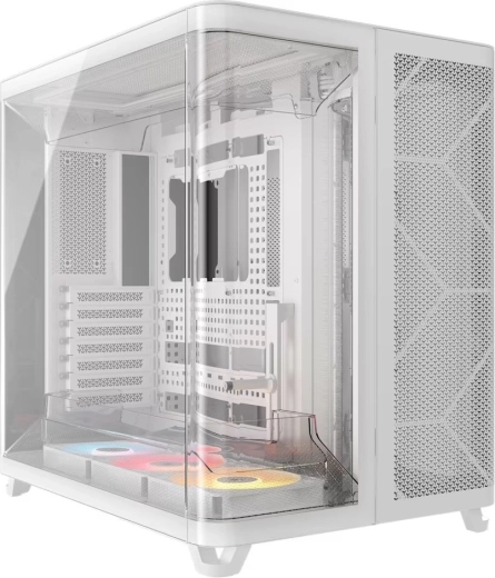 PC кутия AIR 5400 RS-R ARGB Mid Tower бяла