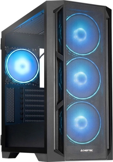 Кутия CHIEFTEC APEX Lumo GA-01, E-ATX, 4× 140 mm ARGB PWM