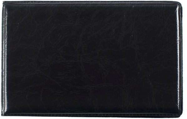 Card Holder Black Plastic Cover for Documents