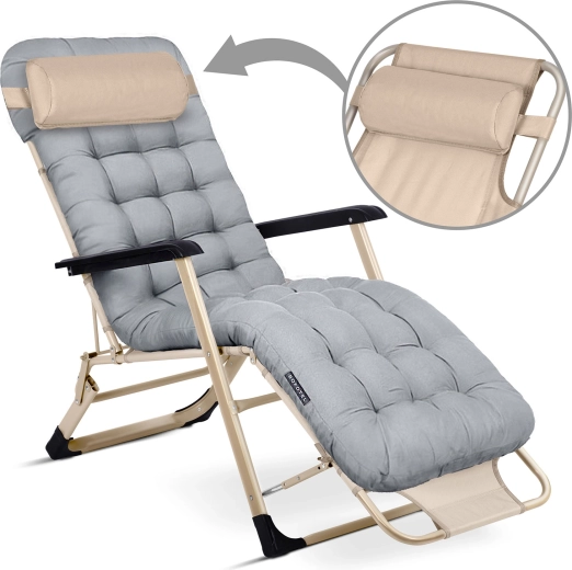 Comfort thanks to a thickly padded cushion