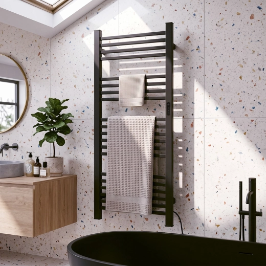 Modern black design and bathroom version (IPX4)