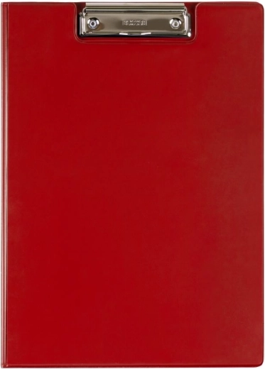 Plastic Double Folder A4 Classic Red