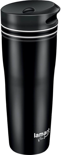 Lamart Manq Travel Thermal Mug 360 ml Black