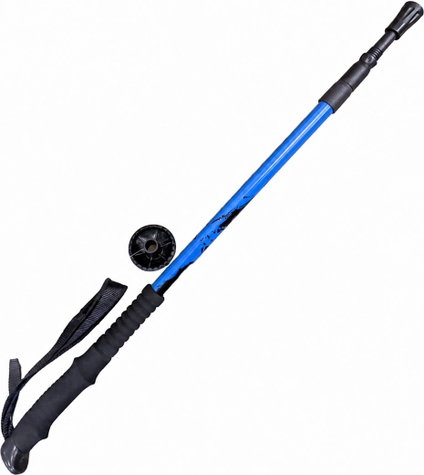 Adjustable trekking pole for Nordic walking 65–135 cm