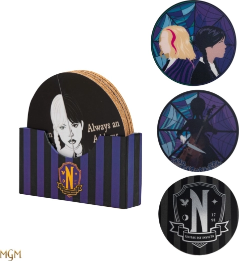 Wednesday coaster set