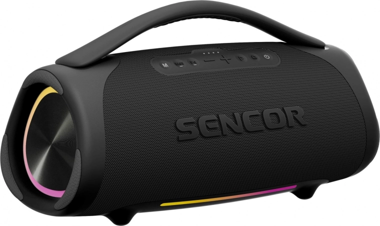 Bluetooth speaker Resonex MEGA with 190 W output, IPX7 and LED lighting