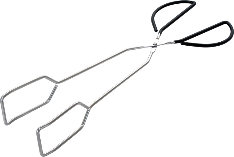 Grill Tongs 38 cm Chrome