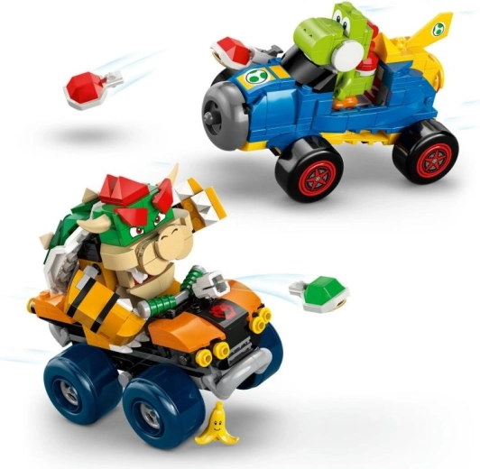 Bowser’s quad bike and Yoshi’s Mach 8