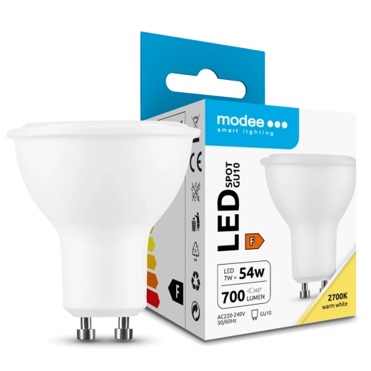 Modee LED Bulb GU10 7 W, 700 lm, 110°, Warm White 2700 K