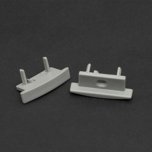End cap for aluminum LED profile 41011