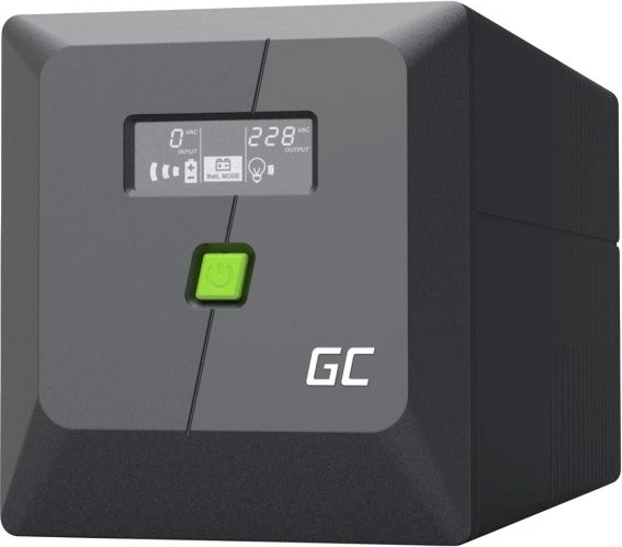 UPS Backup Power Supply 1000 VA 600 W with LCD and Modified Sine Wave