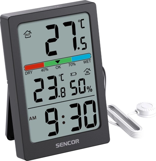 Clock and alarm clock in one