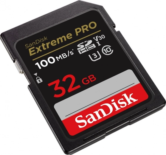 Карта памет SanDisk Extreme Pro SDHC 32 GB UHS-I U3 V30 100/90 MB/s