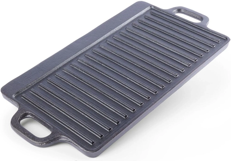 Cast iron double-sided grill plate 45.5 × 23 cm ORION