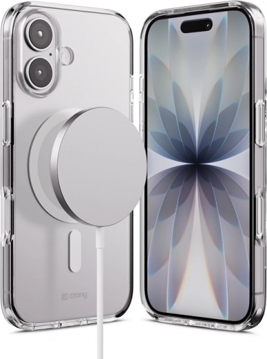Transparent Clear Mag Cover Case for iPhone 17 with MagSafe
