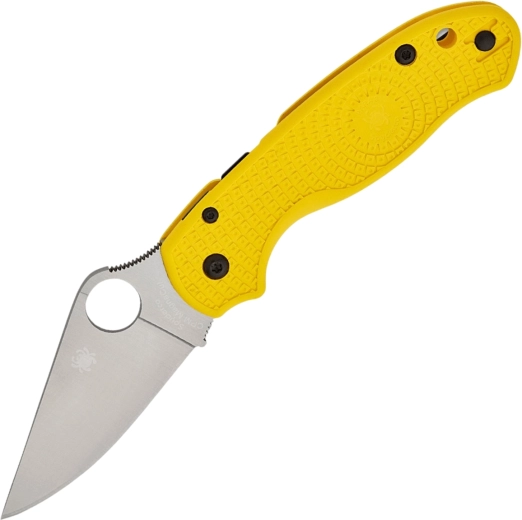 Spyderco Para 3 Salt lightweight folding pocket knife (yellow)