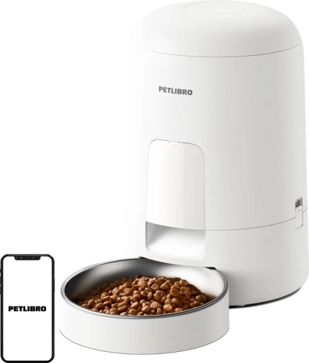 Petlibro Air smart automatic pet food dispenser, white
