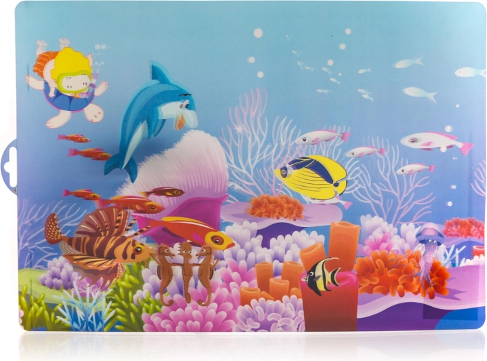 Children’s plastic placemat Sea 43 × 29 cm