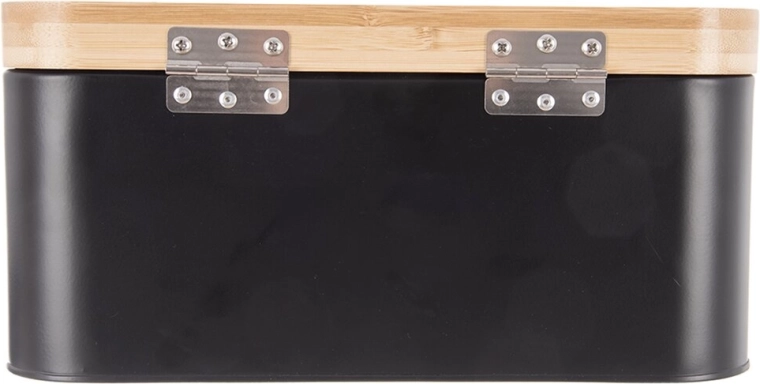 Durable metal body in a modern black color