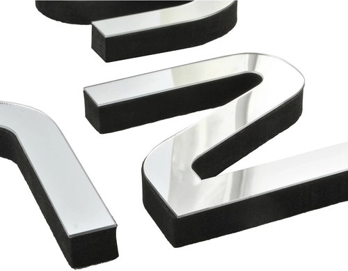 Елегантни 3D огледални цифри