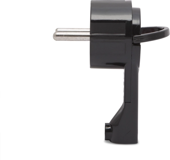 Angled cable outlet