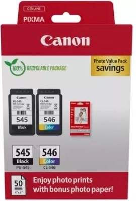Canon multipack PG-545/CL-546 Photo Value с фотохартия