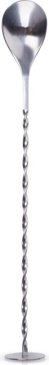 Stainless Steel Bar Spoon for Drinks and Cocktails, 28 cm