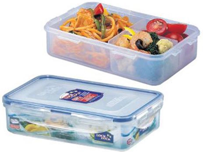 LOCKnLOCK food container with 3 compartments 800 ml