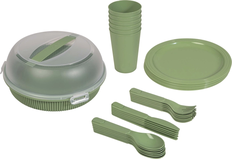 Toro 32-Piece Picnic Tableware Set