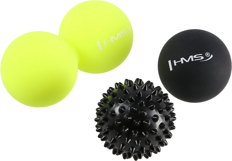 HMS комплект масажни топки lacrosse ball BLS01