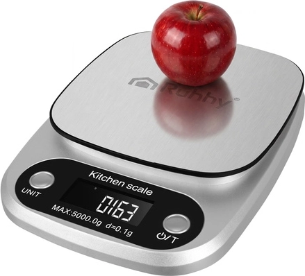 Ruhhy Digital Kitchen Scale 5 kg (0.1 g) Stainless Steel