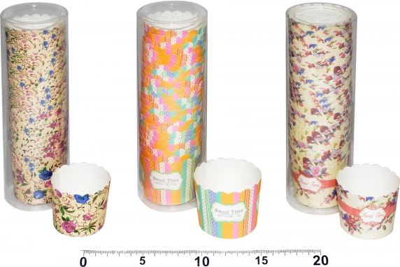 Sturdy Color Cupcake Baking Cups 5 cm, 25 pcs