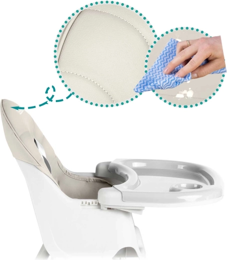 Removable and adjustable tray with raised edges