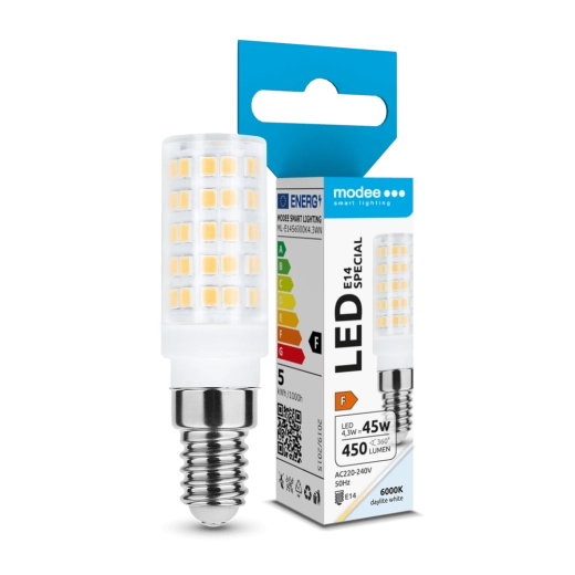 Modee Lighting LED ceramic bulb E14 4.3 W cool white 360°