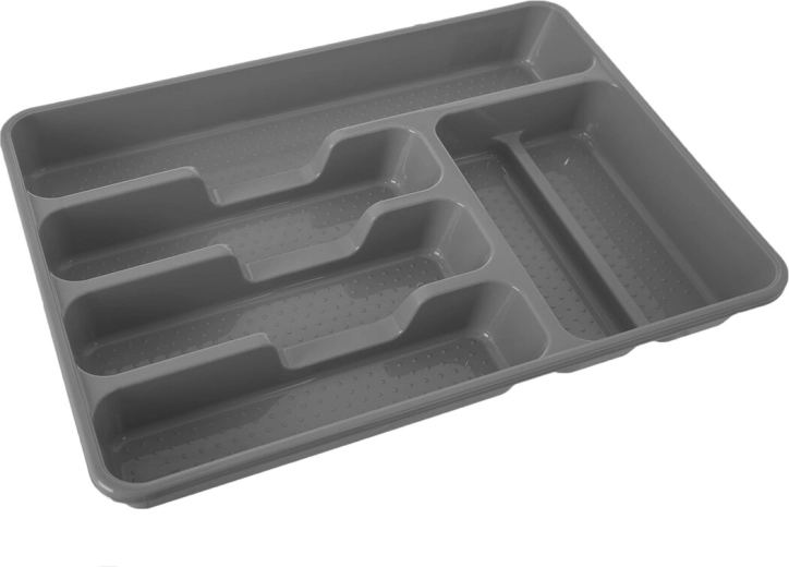 Clear drawer compartment layout