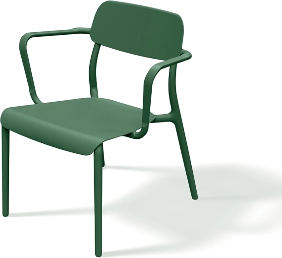 Кресло Ferne Rimo тъмнозелено 620 × 625 × 748 mm