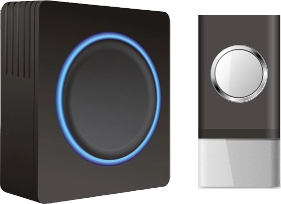 Solight wireless plug-in doorbell 120 m black