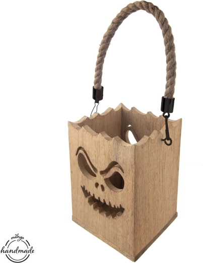 Свещник от мангово дърво MANGO halloween