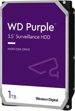 WD Purple вътрешен HDD за камерни системи 1 TB 3,5"