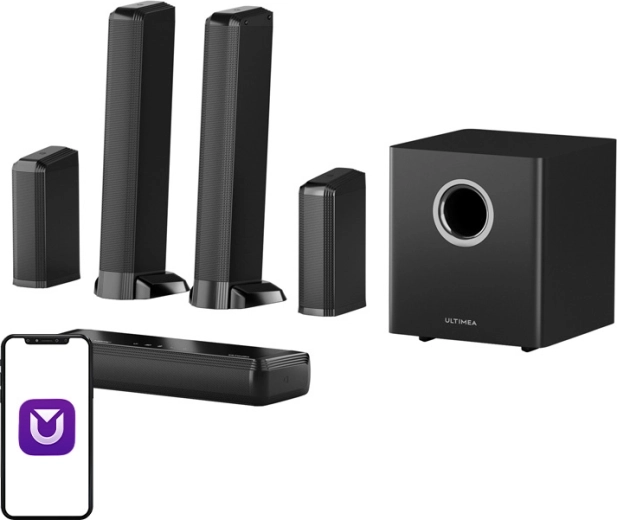 Ultimea Apollo S90 9.1 саундбар с Dolby Atmos и RGB подсветка