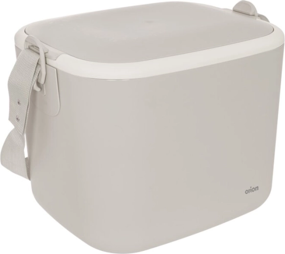 Orion cooler box 5.5 l beige with strap