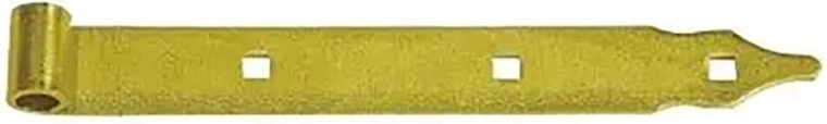Лентов панта 400 × 3,0 mm с ухо за чеп 10 mm, жълт поцинк
