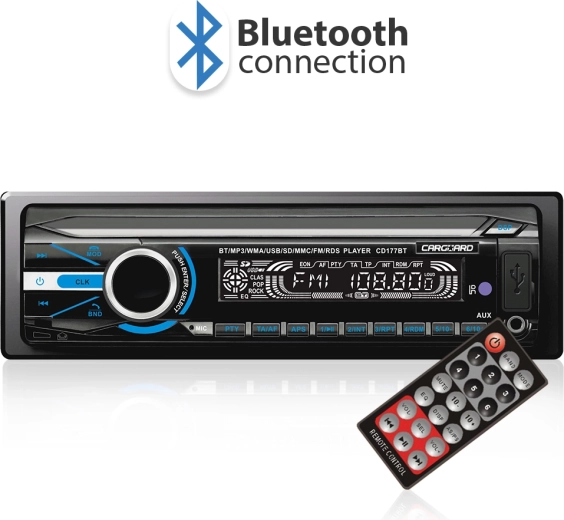 Авторадио CARGUARD с Bluetooth, USB и FM радио