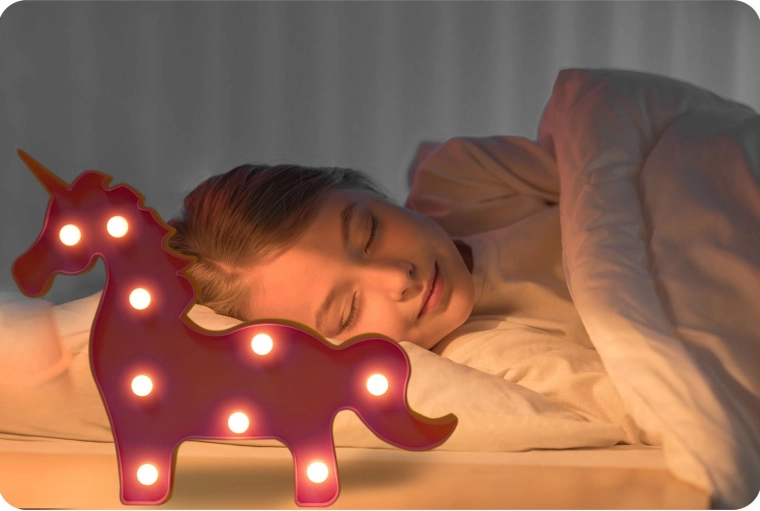 Soft and safe LED light without glare