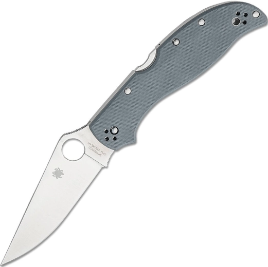 Spyderco Stretch 2 XL pocket knife 10 cm, satin, gray G10