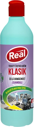 Real почистващ крем Лавандула 600 г