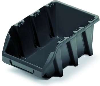 Пластова кутия за съхранение Bineer Long 120 × 77 × 60 mm, черна