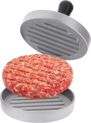 Perfectly shaped and evenly sized patties