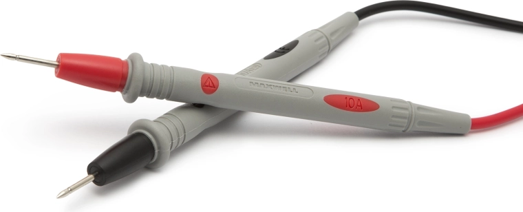 Test leads are included